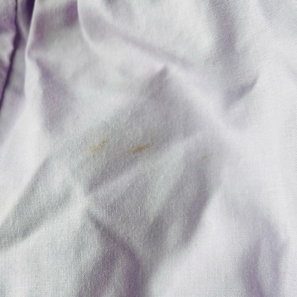 Sz 0-3 mon. VTG Colonial prairie Purple White ruffle lace dress w/bow & bloomers - Picture 12 of 12